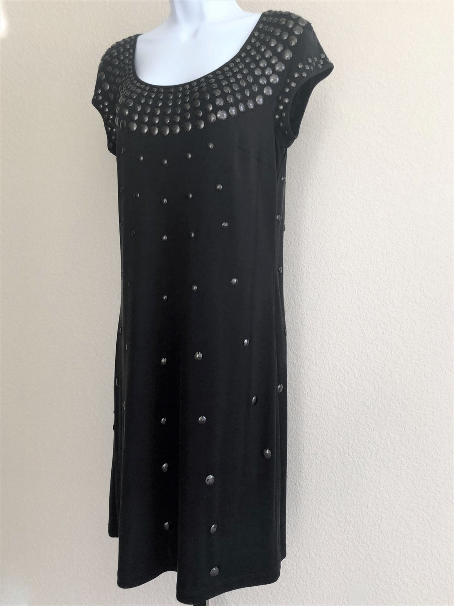 Catherine Malandrino MEDIUM Studded Silk Dress – FABULUX