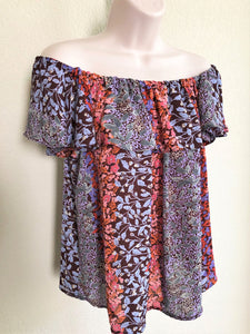Maeve Anthropologie NEW Size Medium Floral Top