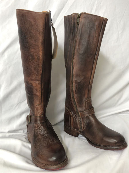 Bed Stu NEW Glaye Size 7.5 Tall Brown Boots