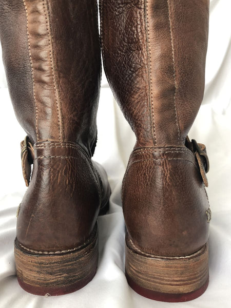 Bed Stu NEW Glaye Size 7.5 Tall Brown Boots