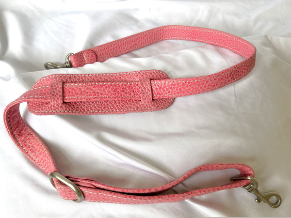 Latico Pink Leather Weekender Tote