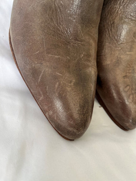 Freebird Size 5.5 - 6 Dane Taupe Leather Bootie