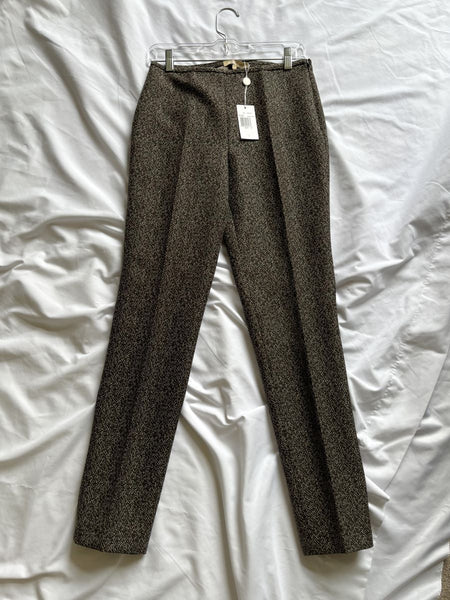 Michael Kors Size 4 Brown Wool Pants - NEW