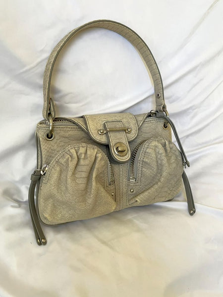 Botkier Bianca Bella Gray Leather Handbag
