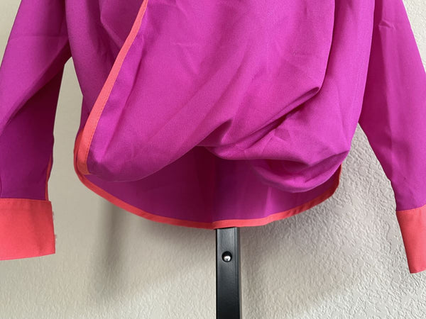 Hutch Neiman Marcus NEW SMALL Magenta Wrap Top