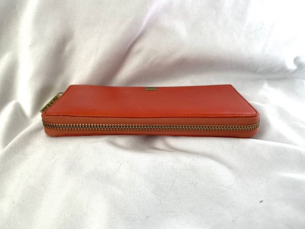 kooba Orange Leather Wallet