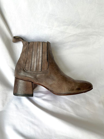 Freebird Size 5.5 - 6 Dane Taupe Leather Bootie