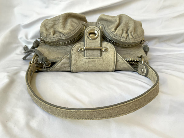 Botkier Bianca Bella Gray Leather Handbag