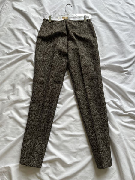 Michael Kors Size 4 Brown Wool Pants - NEW