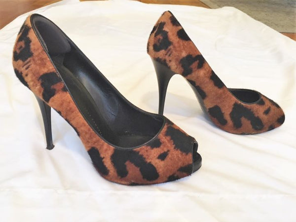 Giuseppe Zanotti Size 7.5 Leopard Pumps - CLEARANCE