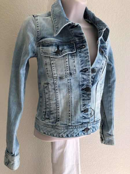 Odd Molly Size XS Embroidered Dream Trip Jean Jacket