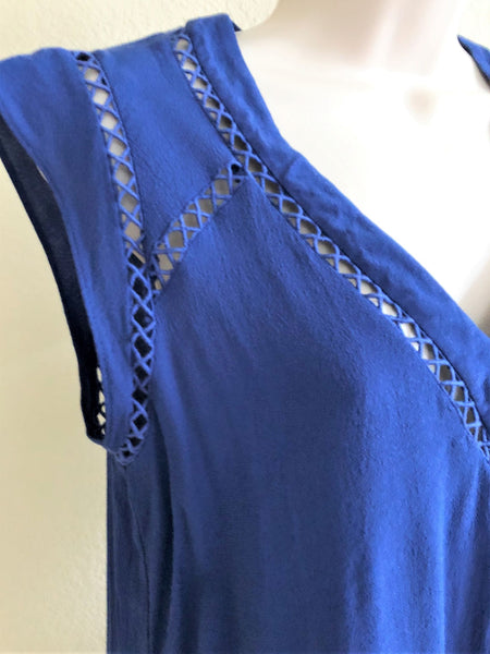 Rebecca Taylor Size 8 Blue Top