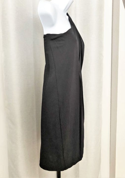 Marc by Marc Jacobs LARGE Alexa Navy One-Shoulder Dress