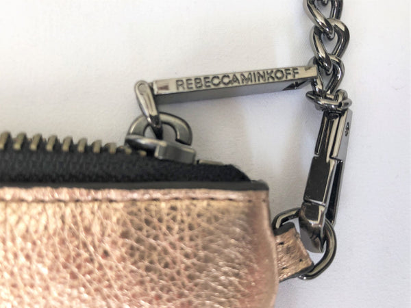 Rebecca Minkoff Rose Gold Metallic Cross Body