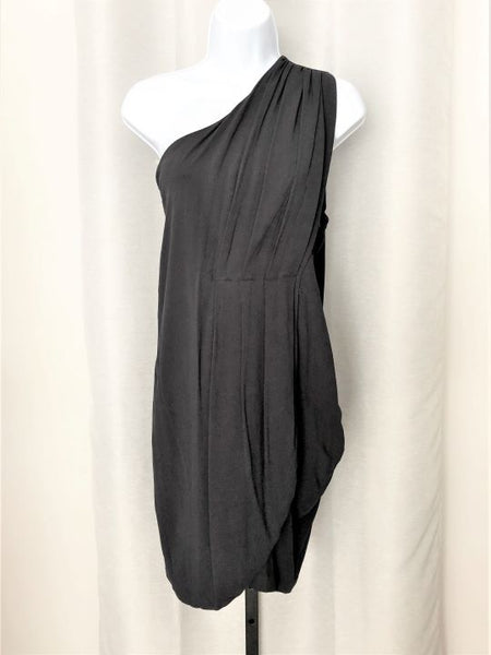 Marc by Marc Jacobs LARGE Alexa Navy One-Shoulder Dress