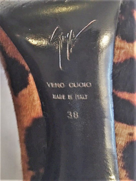 Giuseppe Zanotti Size 7.5 Leopard Pumps