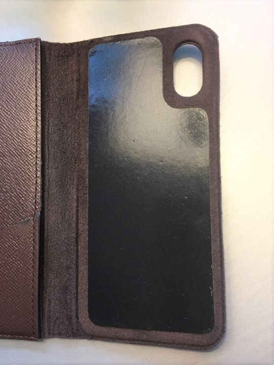 Louis Vuitton Authentic Folio iPhone 10 Case - CLEARANCE