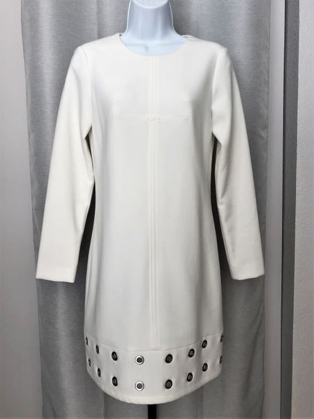 Shoshanna Size 4 Egerie White Dress with Grommets