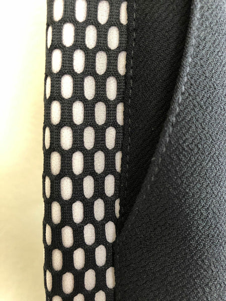 Yoana Baraschi NEW Size 4 Black Grid Striped Pants