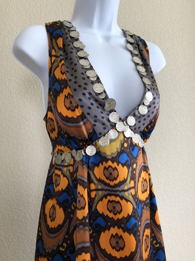 tracy reese silk dress Anthropologie Plenty Tracy Reese Silk Dress size 6 Patchwork/plaid multi print