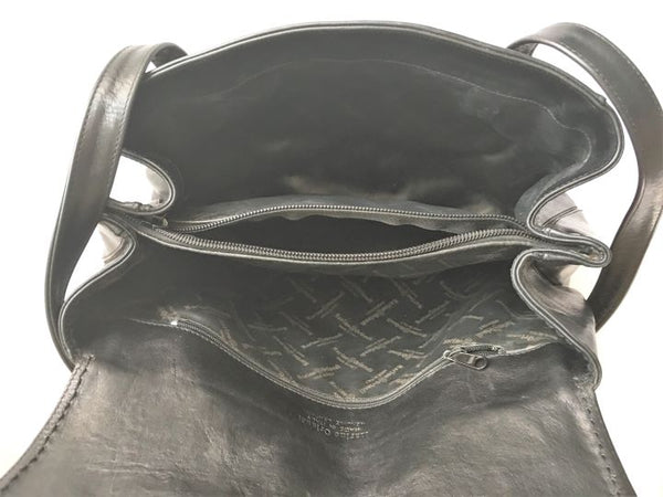 Marino Orlandi Vintage Black Leather Bag - CLEARANCE