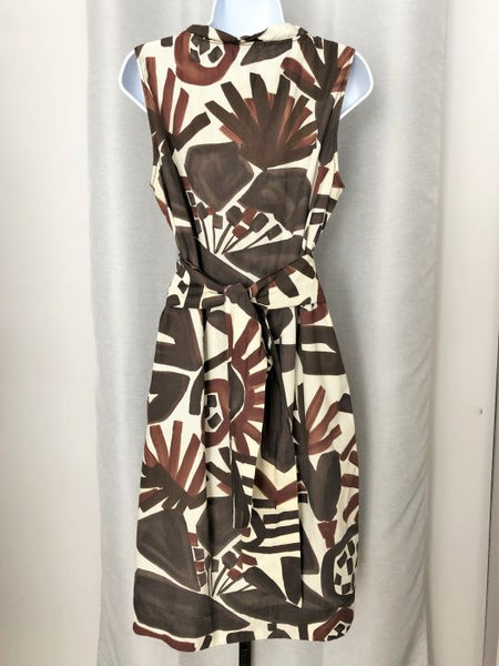 MaxMara Weekend LARGE Brown African Dress