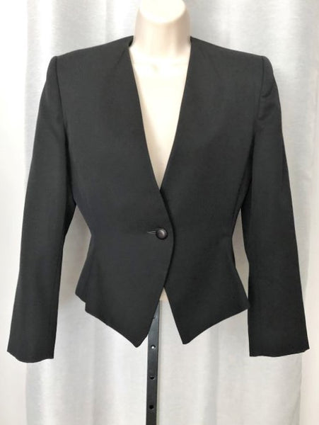 Christian Dior Authentic Size 12 Vintage Black Blazer