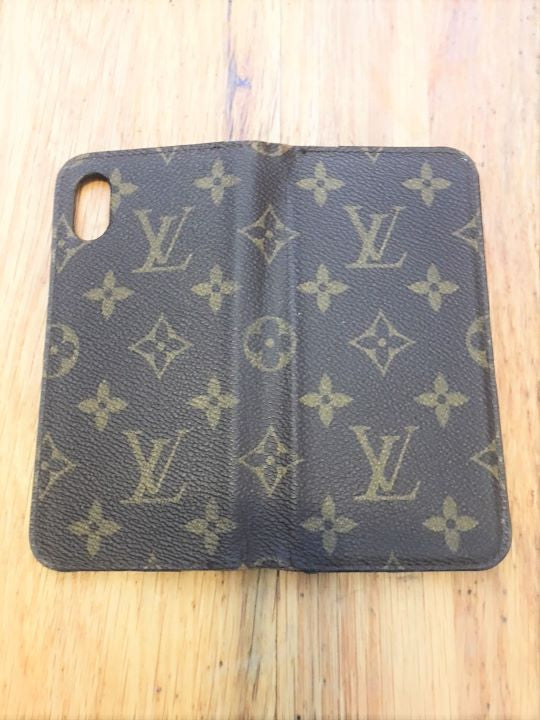 Sold at Auction: Genuine Louis Vuitton folio phone case for iPhone