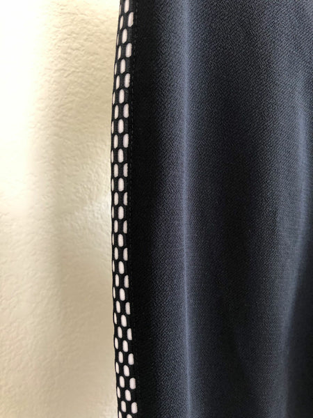 Yoana Baraschi NEW Size 4 Black Grid Striped Pants