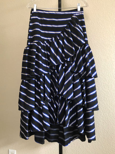 Maeve for Anthropologie - NEW - Size XS Petite Striped Skirt