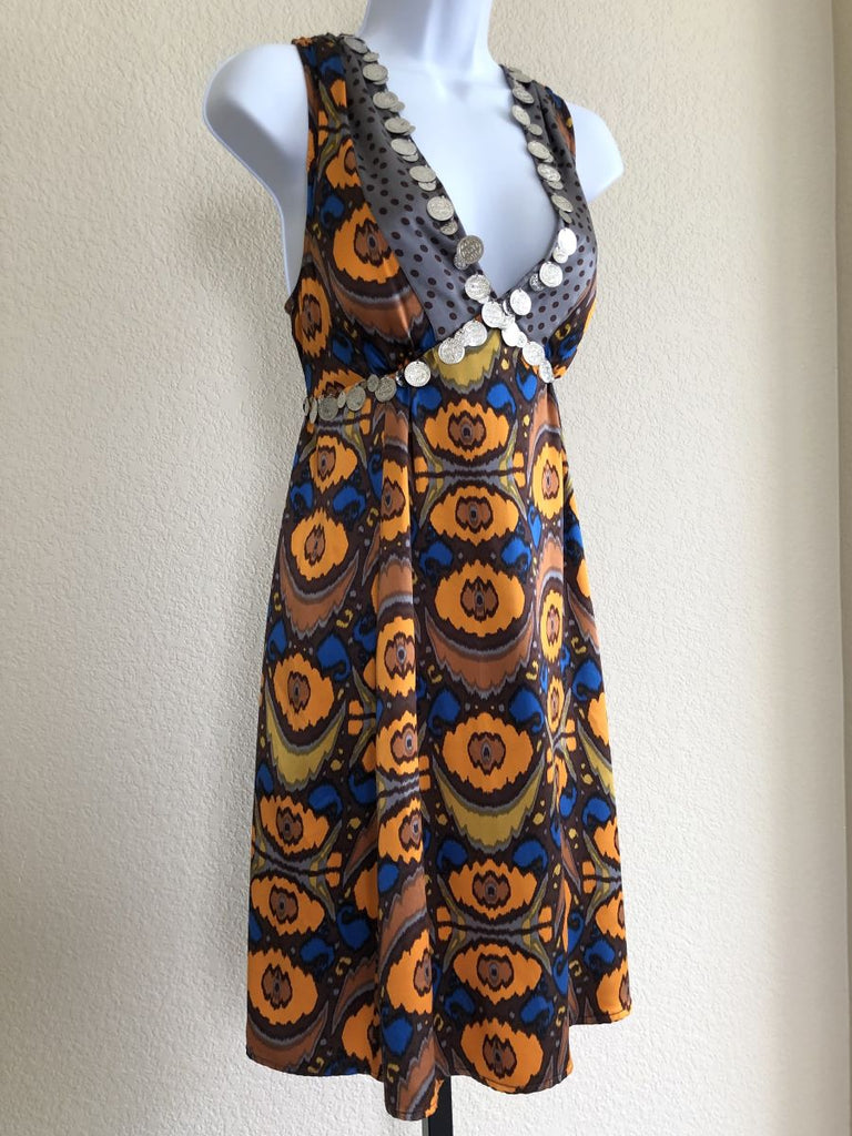 Plenty Tracy Reese Size 2 Brown Silk Dress – FABULUX
