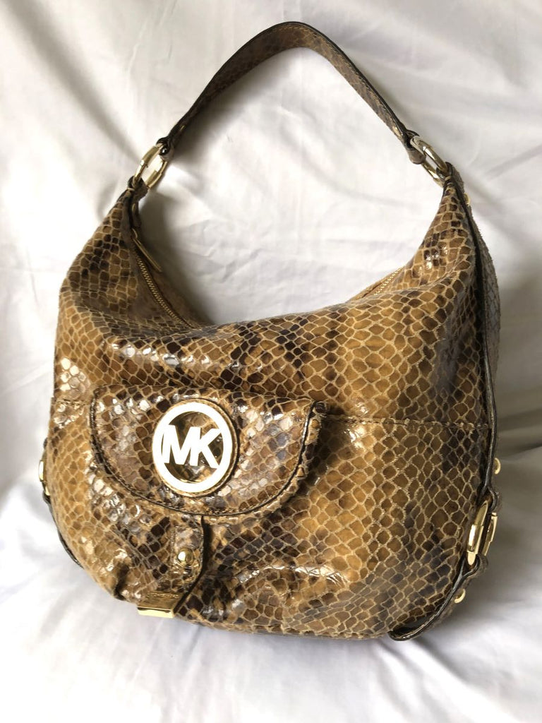 MICHAEL MICHAEL KORS Ivory & Beige Purse