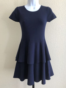 Milly Size XS Navy Knit Dress