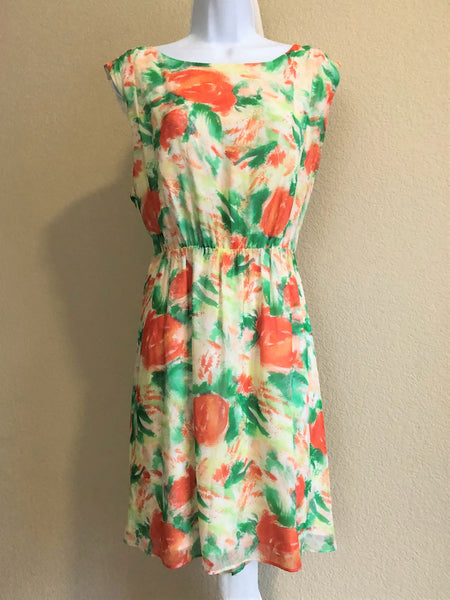 Alice + Olivia NEW Size Large Matilda Floral Silk Dress