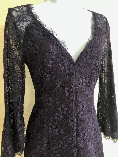 Nanette Lepore Size 2 - NEW - Ming Frock in Eggplant Dress