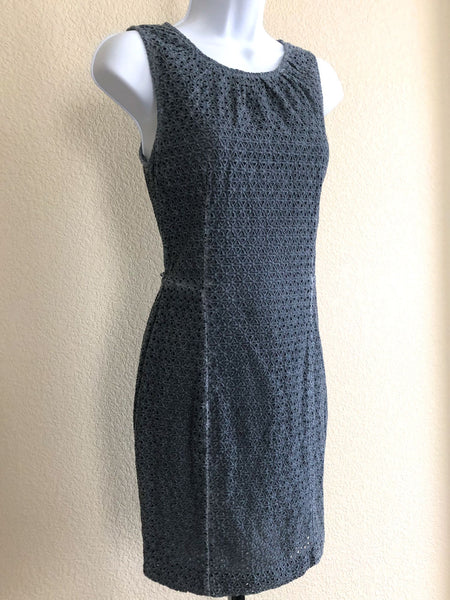Michael Kors Size 2 Blue Eyelet Lace Dress - CLEARANCE