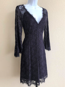 Nanette Lepore Size 2 - NEW - Ming Frock in Eggplant Dress