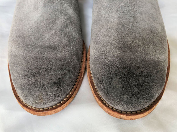 Johnston & Murphy Size 6.5 Gray Suede Boots