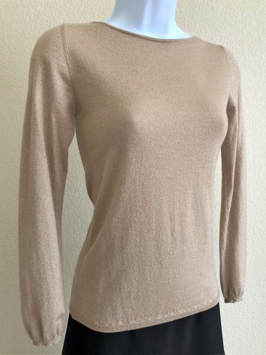 Brunello Cucinelli Size XS Glitter Cashmere Sweater - $1,100 RETAIL