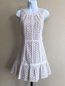 Pins & Needles Anthropologie LARGE White Lace Dress