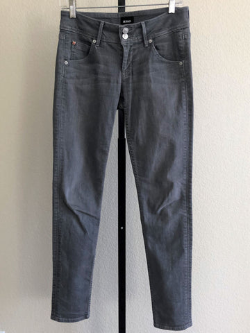 Hudson Size 2 Collin Skinny Gray Jeans