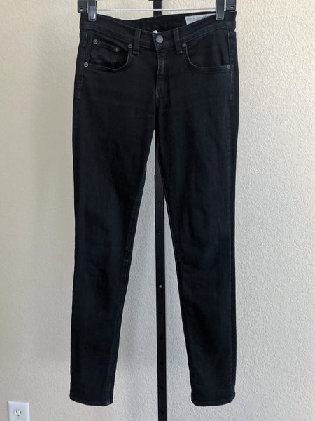 Rag & Bone Size 2 Dark Blue Skinny Jeans