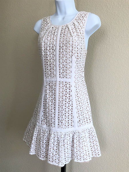 Pins & Needles Anthropologie LARGE White Lace Dress