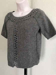 AphOrism Anthropologie Size XS Taupe Top