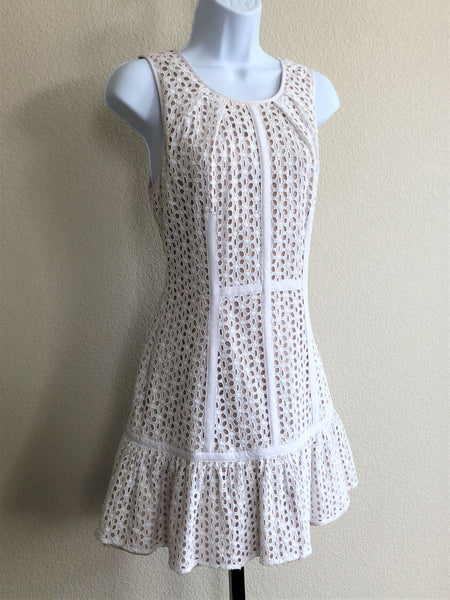 Pins & Needles Anthropologie LARGE White Lace Dress