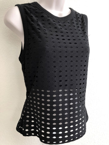 Alexander Wang Size XS Black Cut Out Top