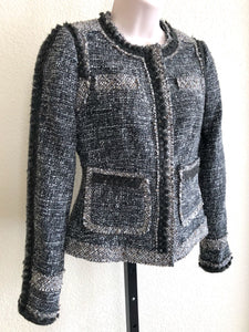 Rebecca Taylor Size 0 Gray Blazer