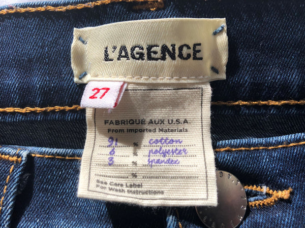 L'Agence Size 4 Brigitte Skinny Jeans