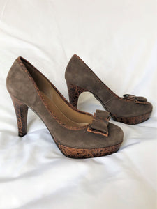 Schuler & Sons Size 8.5 Brown Suede Pumps