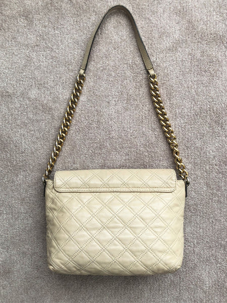 Marc Jacobs Vintage Cream Quilted Leather Bag